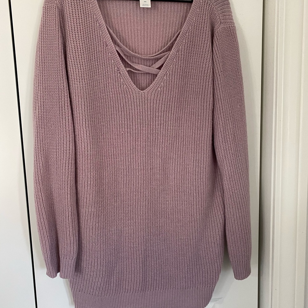 Knit v-neck Sweater